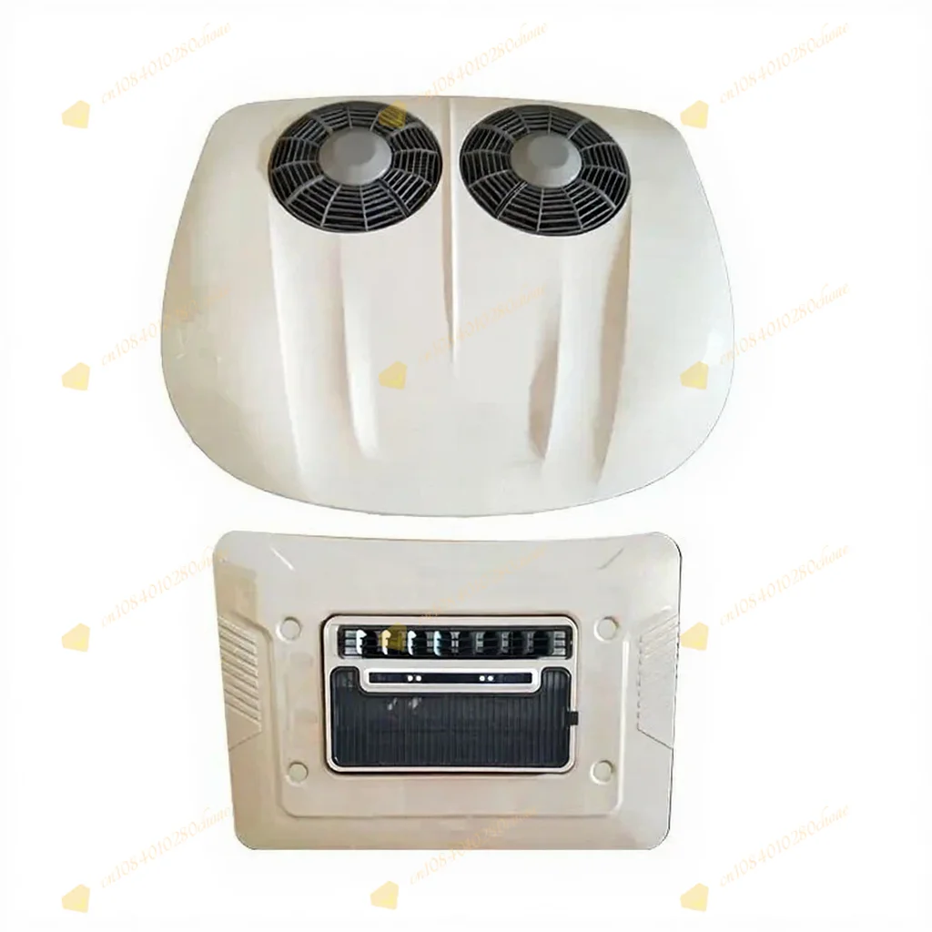 Van Rv Roof Solar Power Stop Air Conditioning Truck 12v 24v Battery Powered Air