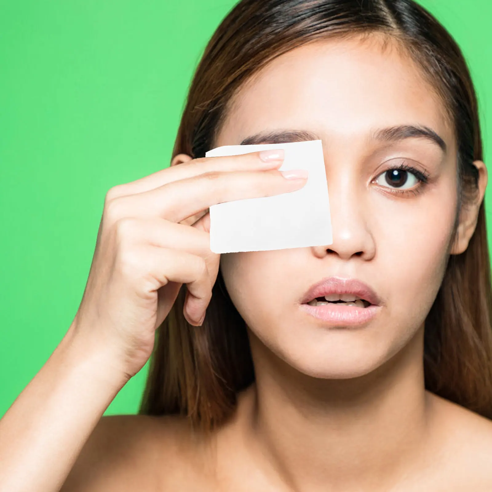 1000Pcs 울트라 얇은 메이크업 코튼 패드 코튼 페이셜 클렌징 패드 부드러운 흡수성 일회용 메이크업 제거 스킨 케어 네일