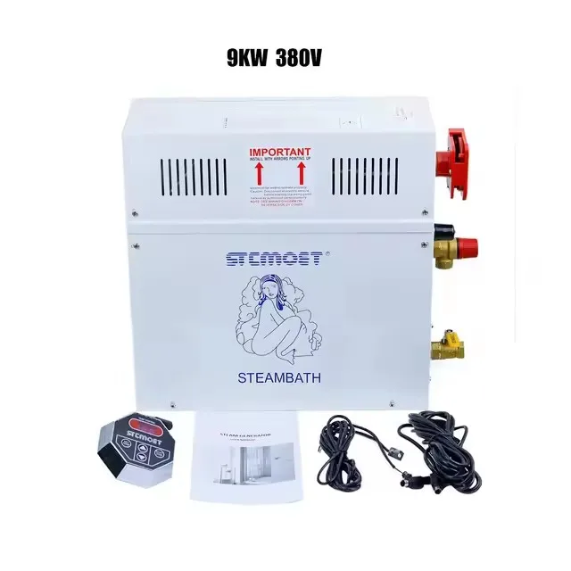 Machine de Fumigation avec contrôleur numérique, générateur de vapeur pour la maison, Sauna, SPA, 9 KW, 220V/380V