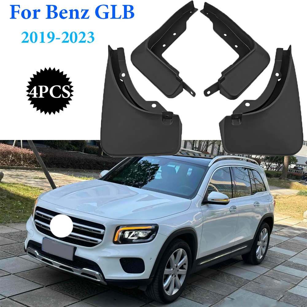 

Car For Mercedes For Benz GLB Class X247 2019~2023 Mud Flaps Car Mudguards Fenders Flares Splash Guards Car Accessories