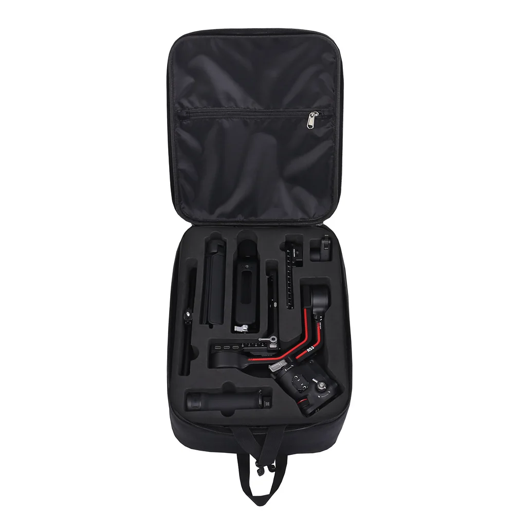 Sac rangement DJI RS 3 – Coque EVA+Nylon, bandoulière, 36x26.5x11.5 cm