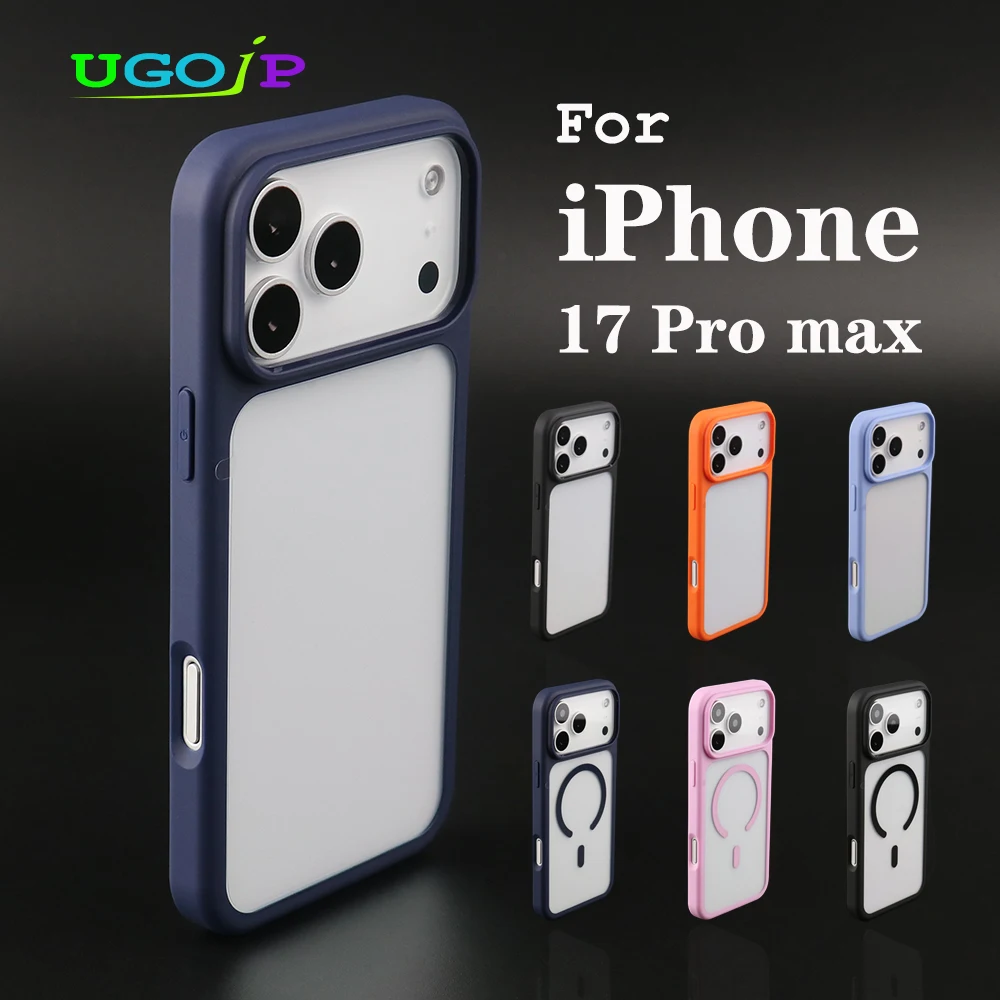 Transparent Shockproof Protective Phone Case - Ultra-Thin Clear Hard PC Back Cover