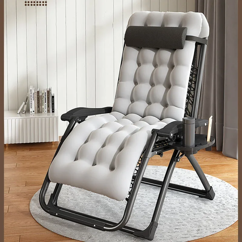 

Nordic Folding Chairs Outdoor Balcony Modern Living Room Ergonomic Dining Chair Cushion Silla Plegable Accent Room Furniture