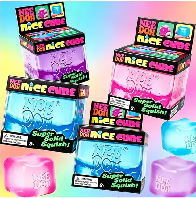 Nouveau 2026 : Cube Sensoriel Needoh, Jouets Anti-Stress, Blocs de Relaxation, Puzzle Anti-Pression, Souvenir pour Enfants 1
