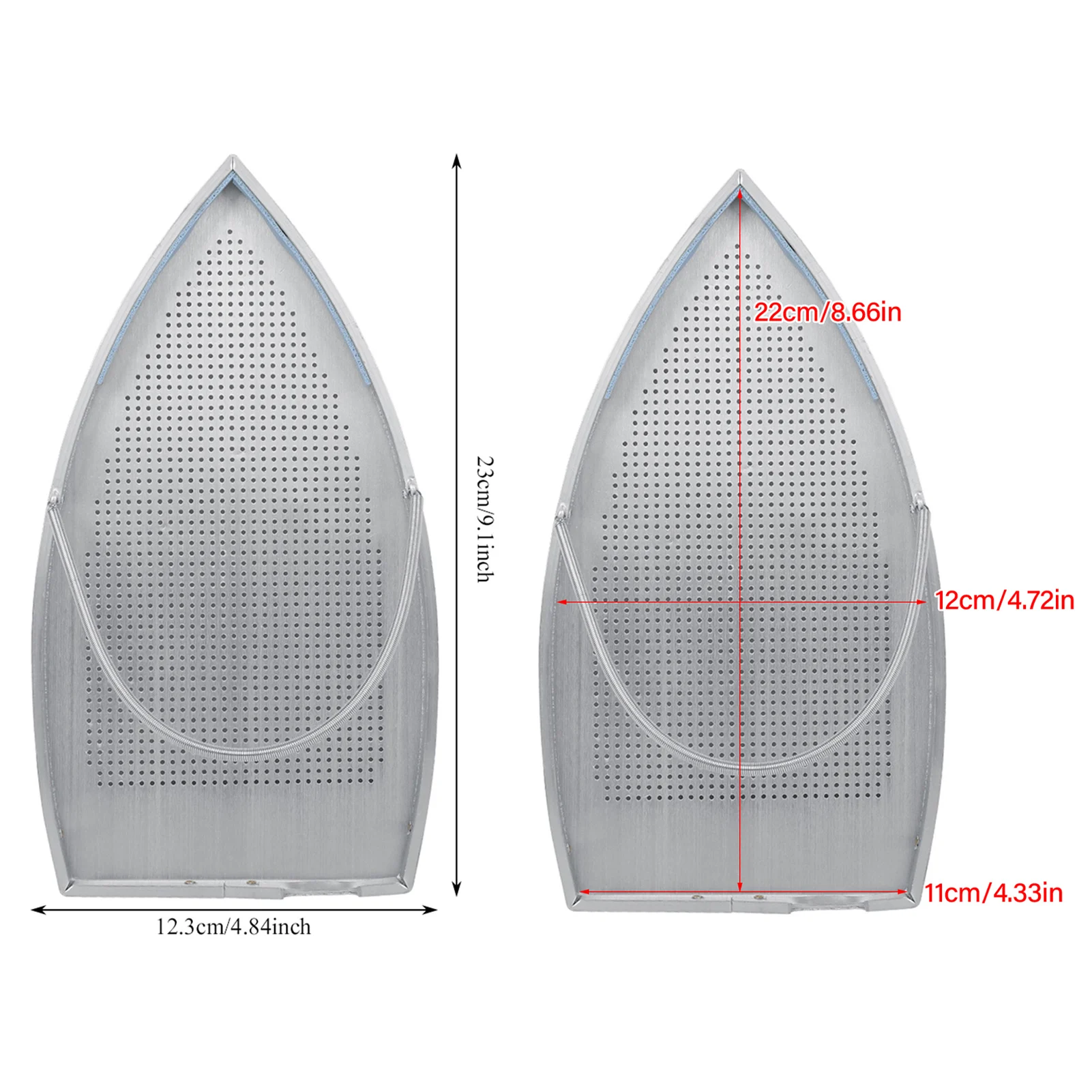 Industrial Iron Plate Cover Shoe Ironing Protective Case Heat Fast Ironing Board For Shoe Aid Board Protect Fabrics