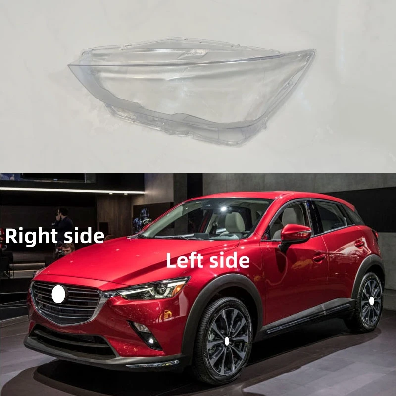 

Для MAZDA CX-3 CX3 2018 2019 чехол для автомобильной фары, сменная Крышка для передней фары, стекло для передней фары