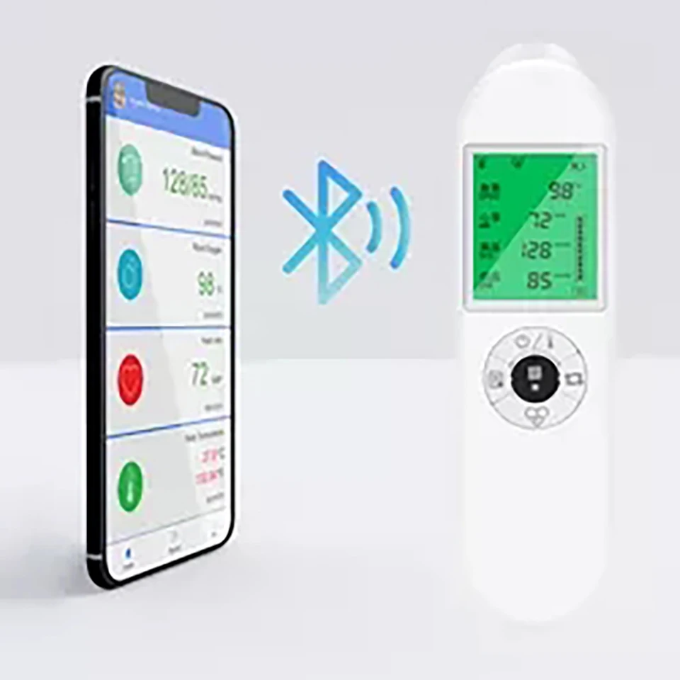 5 in 1 Multifunctional Bluetooth Blood Pressure Monitor for Telemedicine Smart Health Monitor