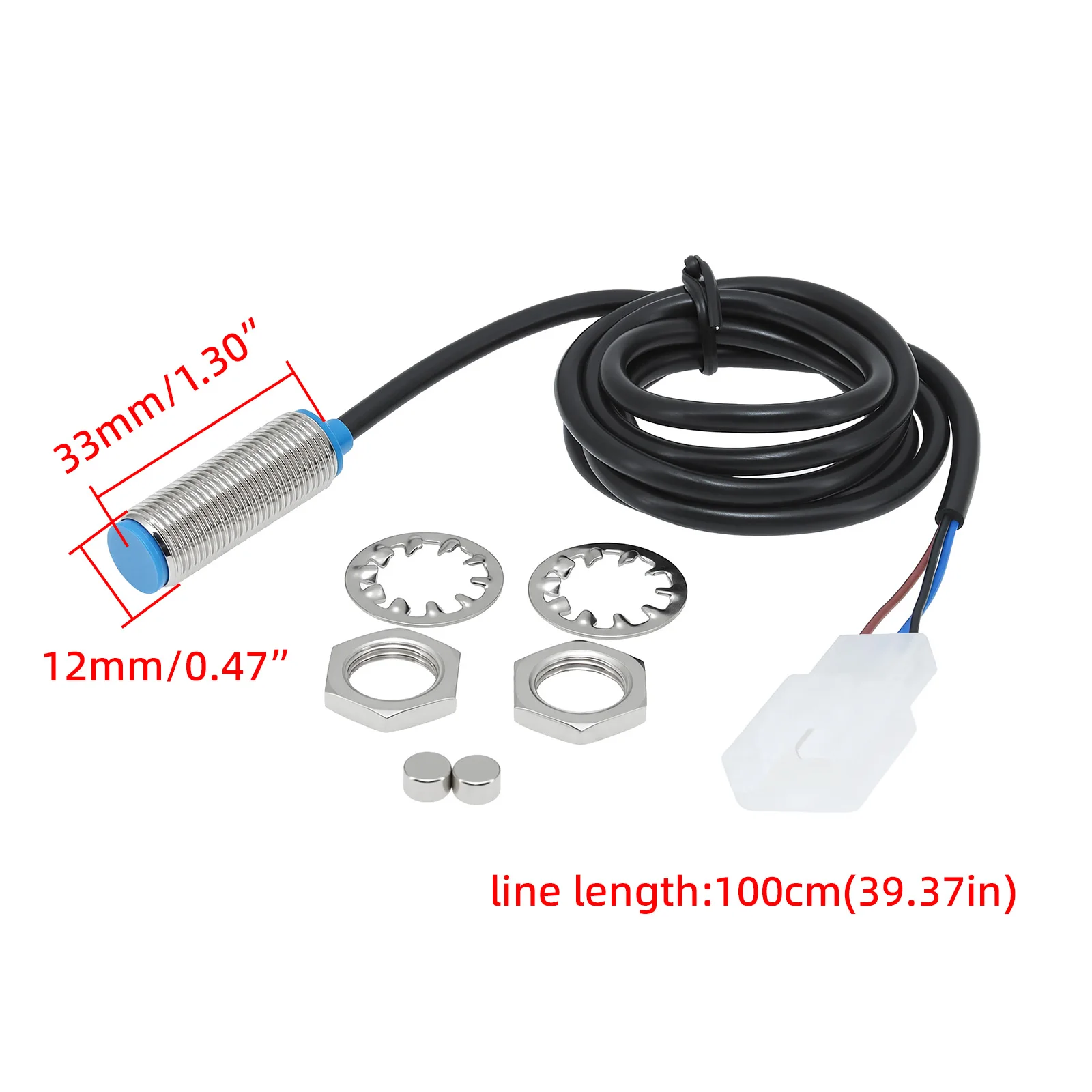 Waterproof Turbine Sensor Speedometer for Motorcycles - Durable Accessory