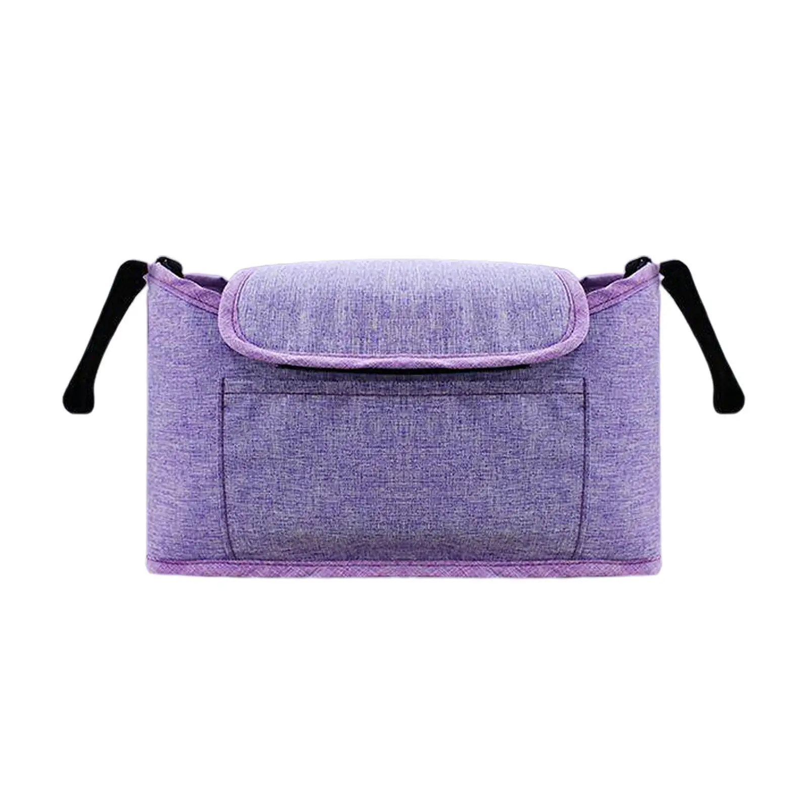 

Universal Baby Stroller Organizer Durable Line Pram Storage Bag Purple