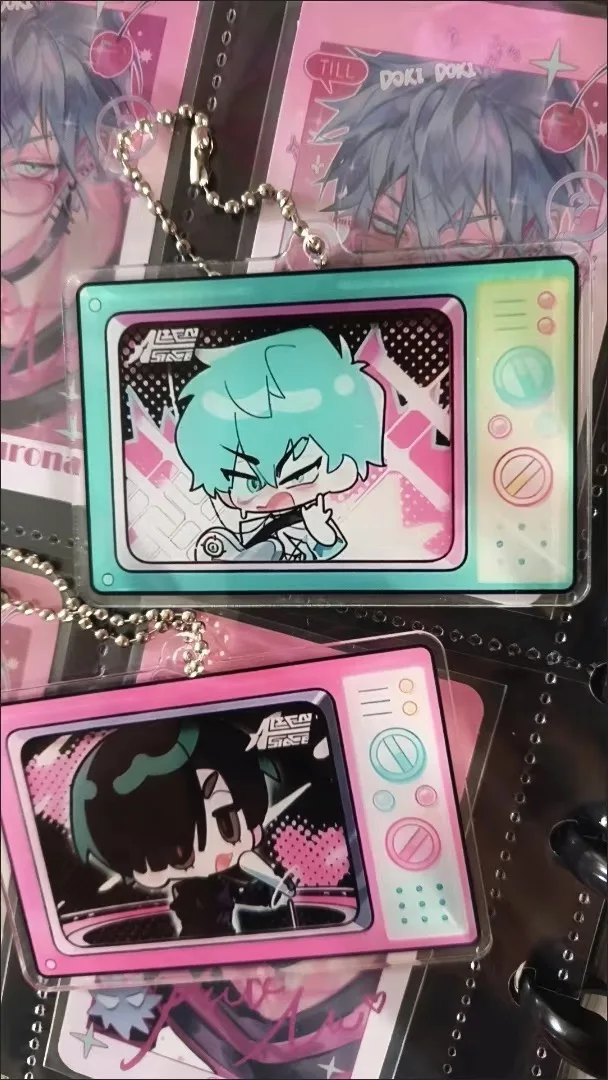 Anime Alien Bühne Ivan Till Acryl Schlüsselanhänger Kawaii Handykette Rucksack Anhänger Ornament Schlüsselanhänger Zubehör Geschenk – Detail 3