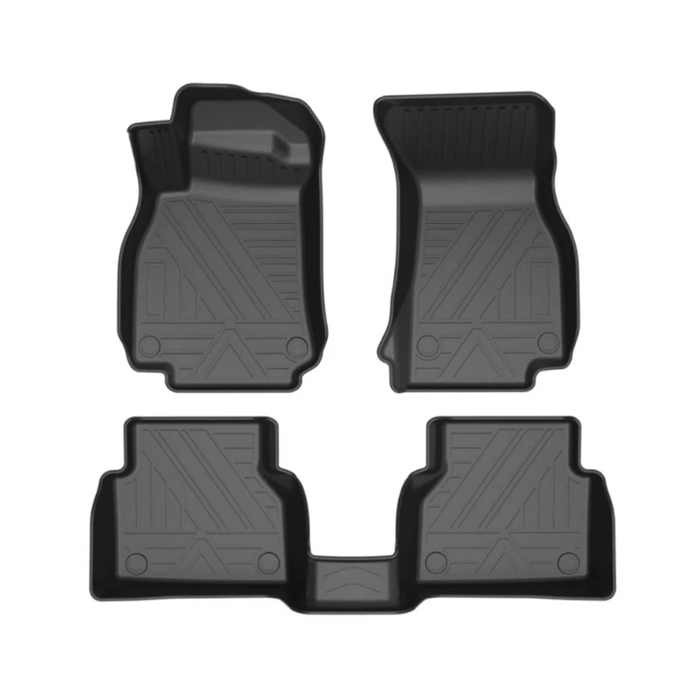 

Fully Surrounded LHD Foot Pad For Audi A7 2019-2022 Waterproof Non-Slip Floor Mats TPE Odorless Durable Protection Car Mats