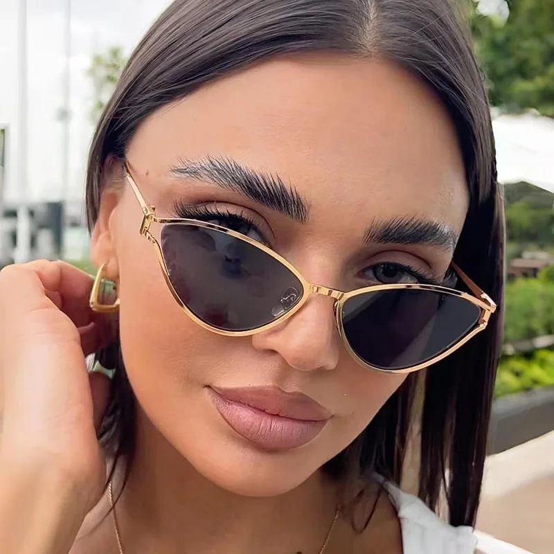 Brand Small Cat Eye Sunglasses Women Luxury 2042 Unique