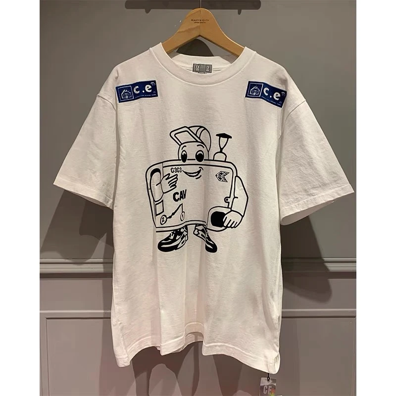 long t shirt 2022ss New Reflective Cav Empt T shirt Men Women 1:1 High-Quality CAVEMPT C.E Tee Tops full t shirt for men