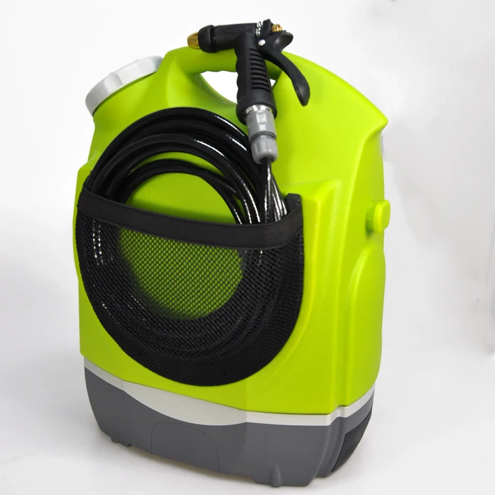 High Pressure Cleaner Portable Car Washer with Water Spray Gun and tank for outside cleaning