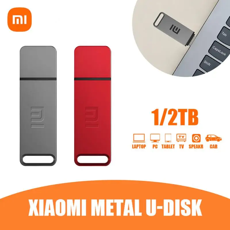 Xiaomi 2Tb Pendrive Usb Flash Drive Metal Flash Disk 3.1 Pendrive Ad Alta Velocità Esterno 1Tb/512Gb Memory Stick Per Smartphone Pc