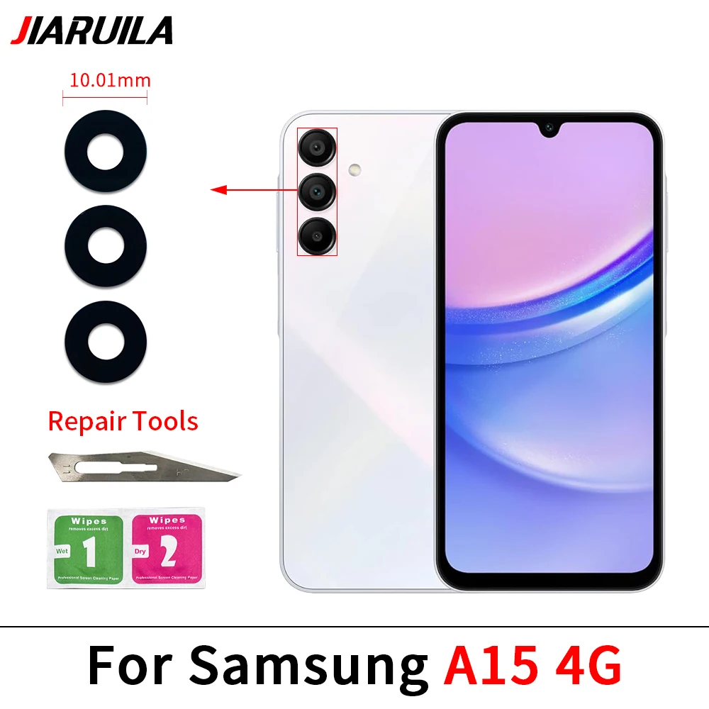 Premium Rear Camera Glass Lens with Adhesive