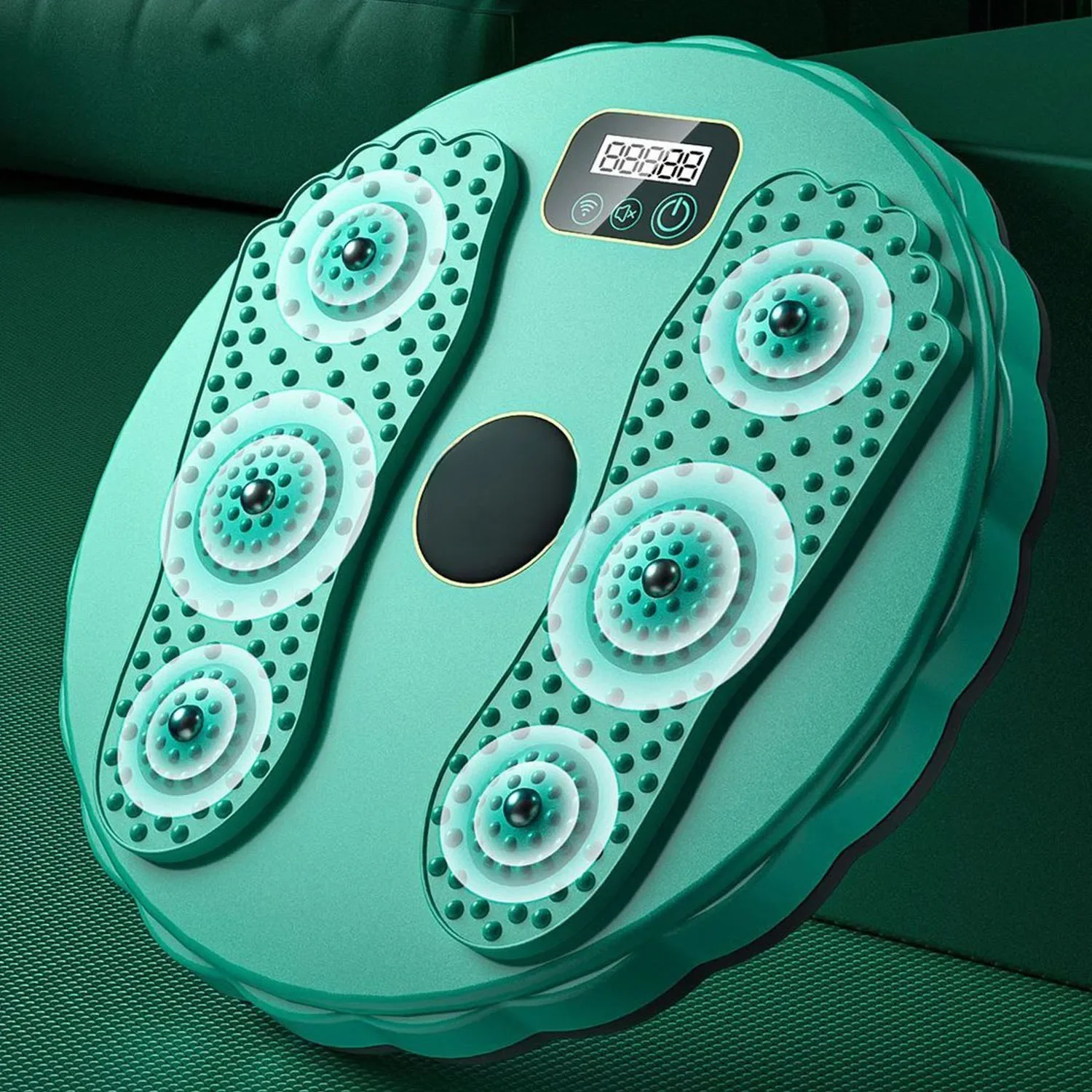 Twister Waist Disc,11In Waist Twisting Board, Massaggio Ai Piedi, Funzione Microonde Magnetiche Per Attrezzature Per Esercizi Dimagranti Modellanti