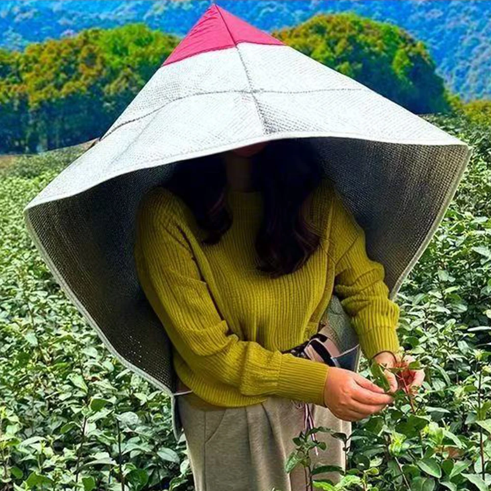 Bamboo Sun Hat Wide Brim Extra Large Tea Picking Cap