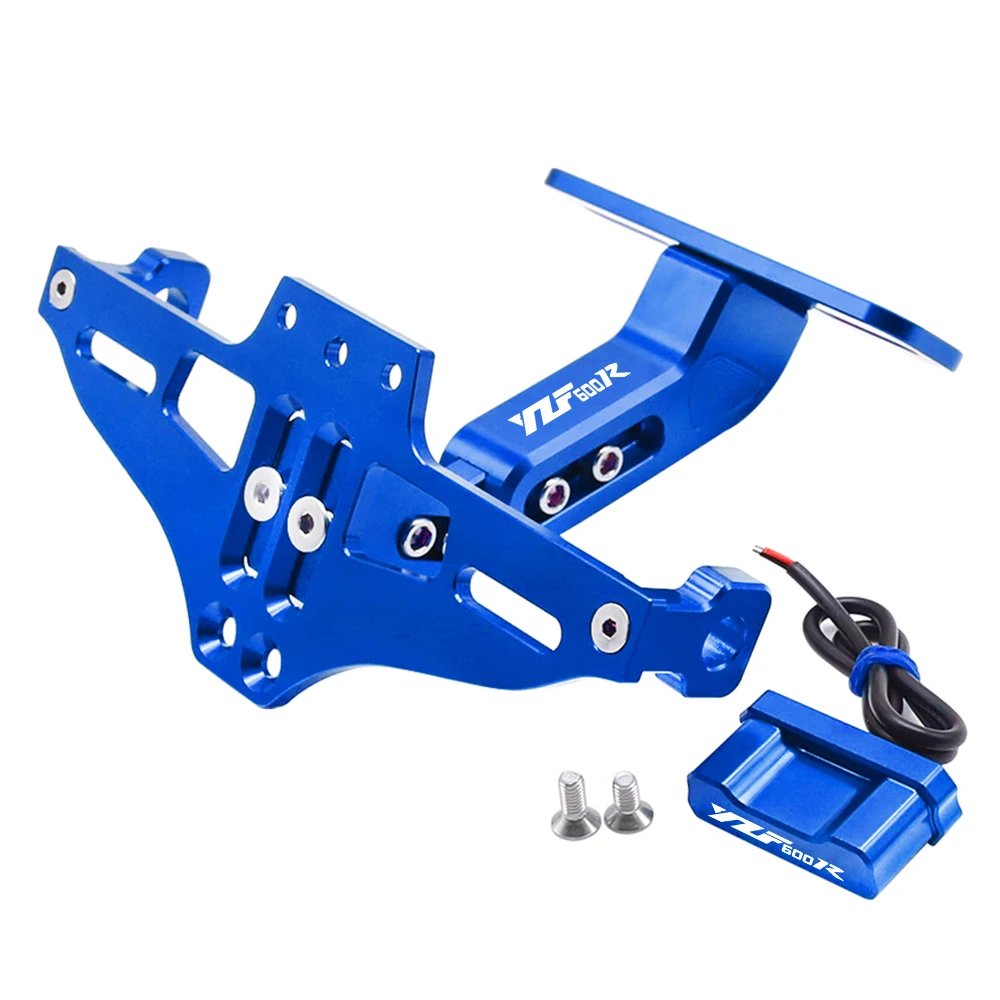 

For YAMAHA YZF 600R YZF600R Thundercat 1995- 2008 2007 2006 YZF 600 R Motorcycle License Plate Holder Number Plate Frame Bracket