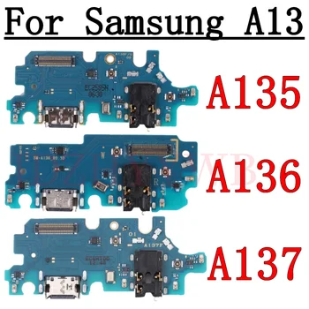 Cavo flessibile per porta di ricarica USB per Samsung Galaxy A13 5G A135F A135U A136B A136U A137F Scheda connettore dock per caricabatterie Flex