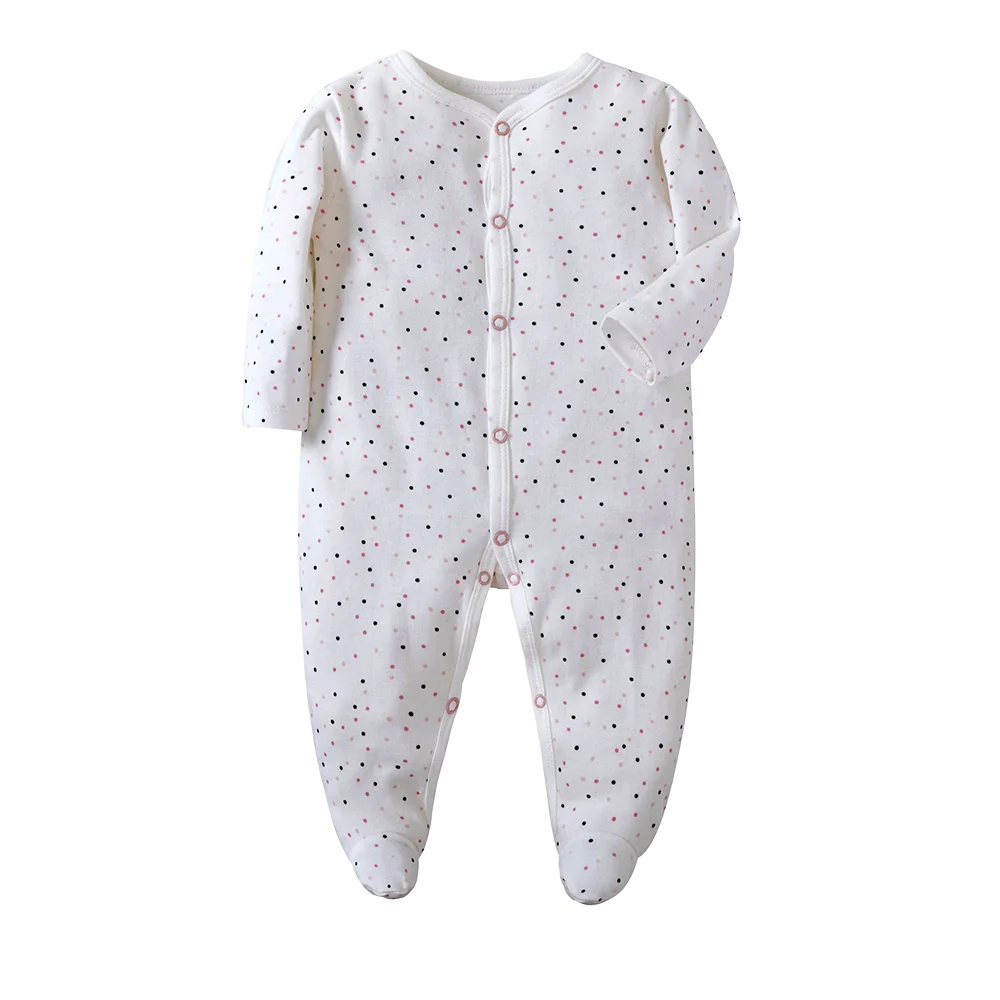 Newborn Baby Boy and Girl Clothes Sets 1Pieces 100%Cotton Long Sleeve Autumn Rompers Cartoon Spring Jumpsuits