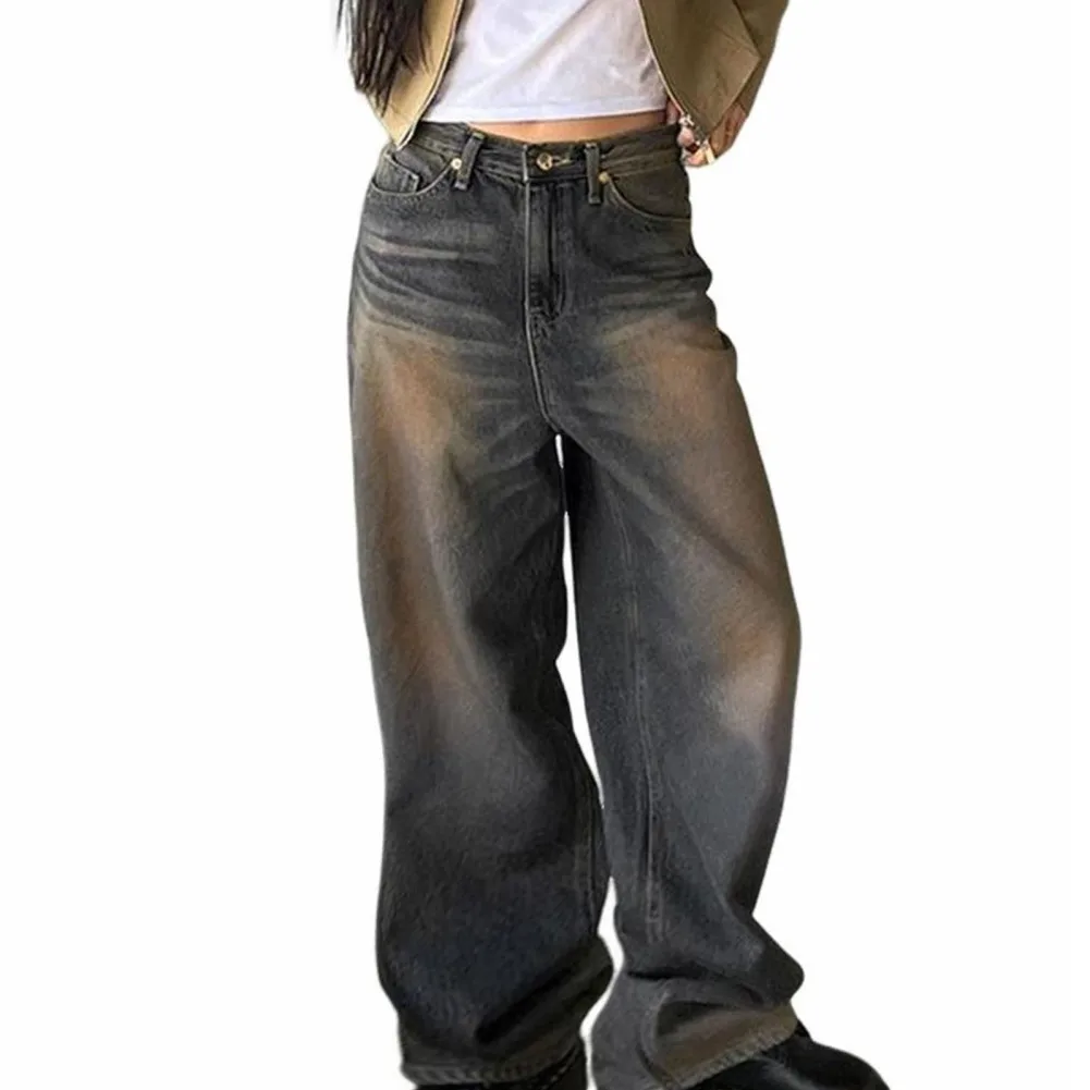 Рисунок 3 - Женские джинсы с широкими штанинами