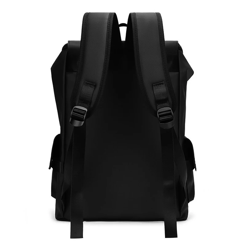Oxford Backpack Men's Solid Color Portable Computer Bag Large Capacity Travel Bag Student Schoolbag Wholesale