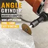 Angle Grinder Modified Adapter, Straight Chuck, M10 Thread, 3mm, 6mm, Angle Grinder Parts 1