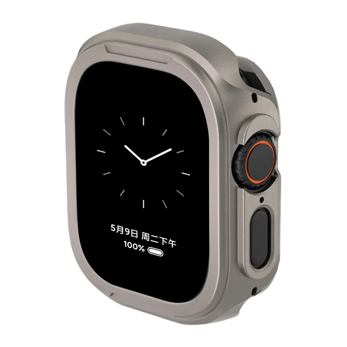 Premium Aluminum Bumper Frame for Apple Watch - Metal Protector Case