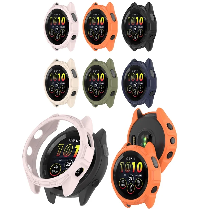 Garmin Forerunner 255 265 265s 965 955용 소프트 TPU 케이스 커버 스마트 시계 슬림 프로텍터 프레임
