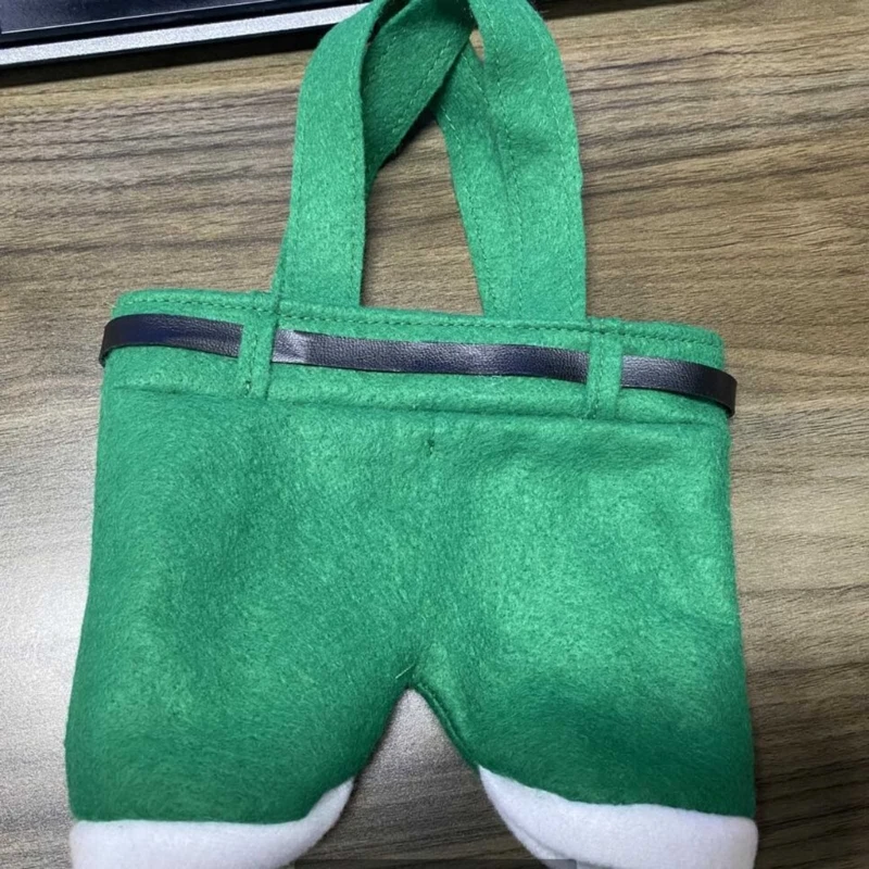 크리스마스 선물 치료 사탕 가방 와인 병 홀더 산타 서스펜더 바지 핸드백