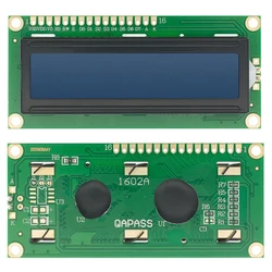 16x2 Character LCD Display with I2C Interface - Blue/Yellow Green Screen (LCD1602 Blue)