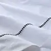 White 100% Cotton Bedsheet Thick Hotel Single Double Bed Sheet Set High-quality Flat Sheet Twin Queen King Bedding Home Textiles 3