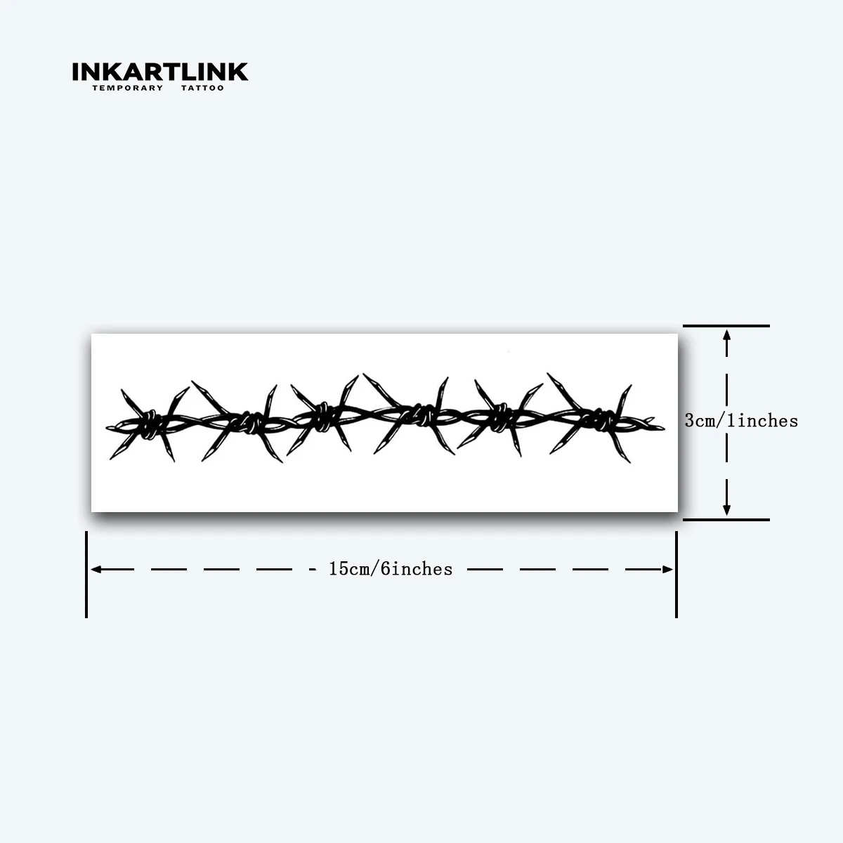 Wire Thorn temporary tattoo sticker, waterproof magic tattoo, lasts to 15 days fake tattoo, semi permanent tattoo 4