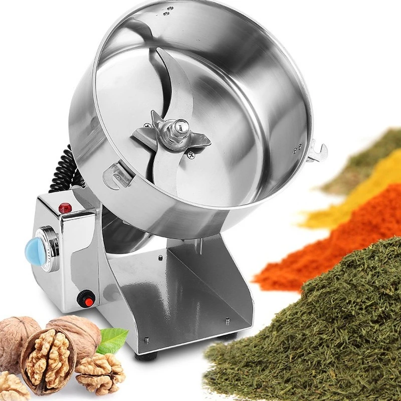 

High-quality grain grinding machine 2500g capacity small flour mill machine