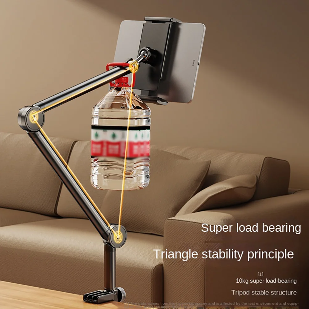 Desktop Mobile Phone Holder Lazy Live Broadcast Folding Cantilever Bracket Bed Clip Bedside for iPhone Xiaomi iPad Tablet Holder