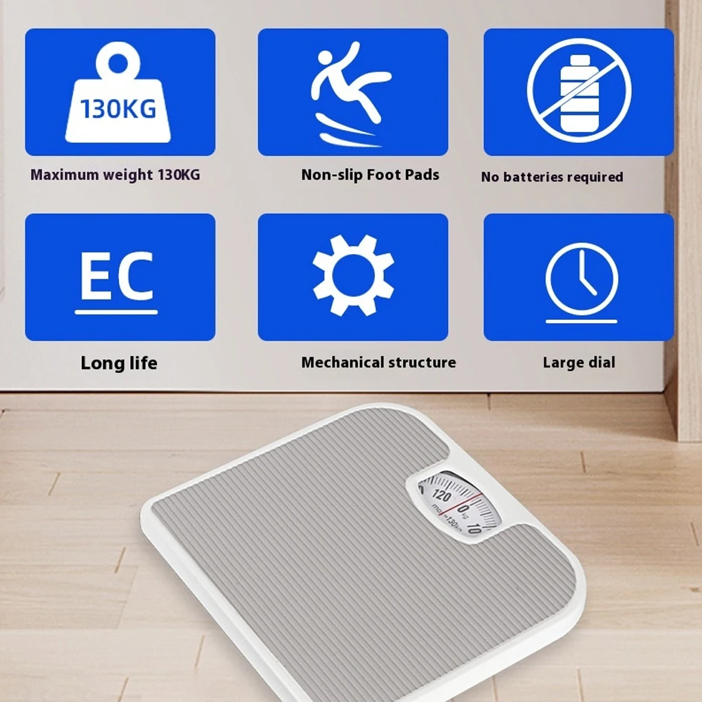 Mechanical Bathroom Scale For Home High Precision Body Weight_voghion.com