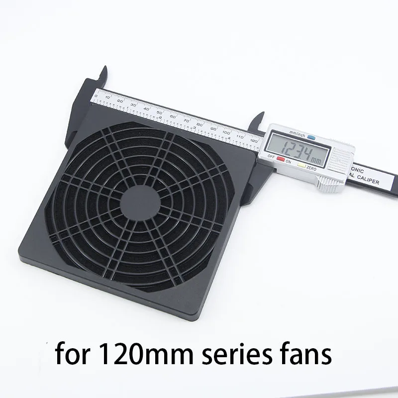 1/2Pcs Dustproof 120mm Case Fan Dust Filter Guard Grill Protector Cover For PC Compute Cleaning Cooling Fan Cover Net W28 cooling fan pc fan protector