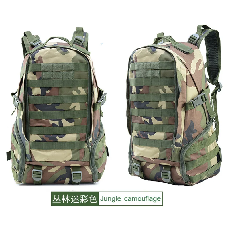 

Large capacity outdoor sports multi-functional backpack travel backpack jungle camouflage outdoor tactical mountaineering bag