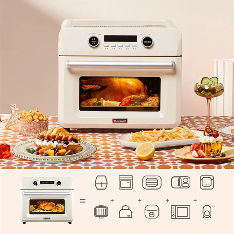 Hauswirt Air Fryer 12 Liters Light Wave Visible Airfryer Oven  Multi-functional Air Fryer Without Oil Small Home Baking Oven K7 -  AliExpress