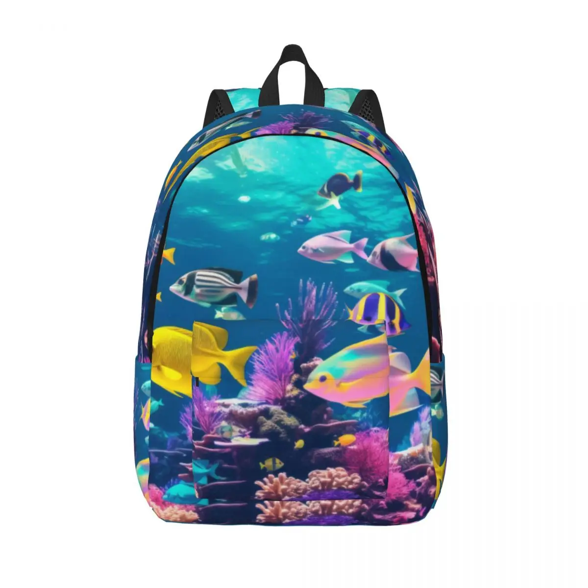 

Tropical Fish Underwater World Backpack School Student Backpack Large Capacity Laptop Backpack