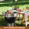 Stainless Steel Rotisserie Ring Kit for Weber 22 Inch Charcoal Kettle and Other Similar Grills 5