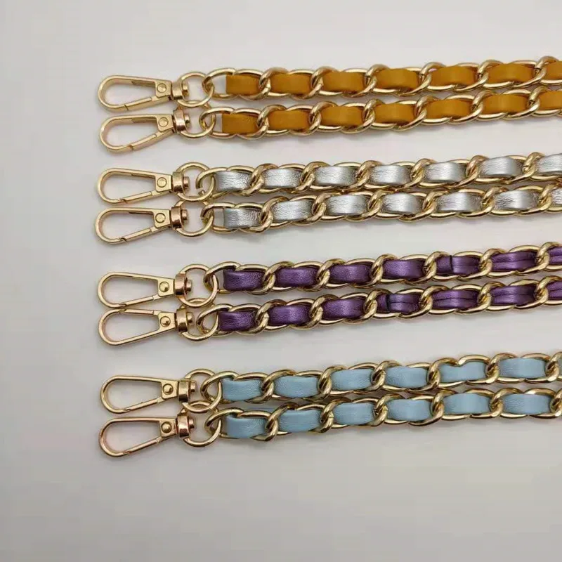 3pcs 110cm Bag Chain Repalcement Shoulder Bag Strap PU Leather Long Belts Handbag Chain Strap Women Bag Accessories Wholesale