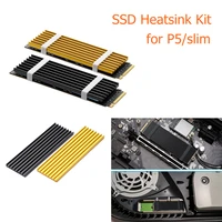1set M.2 SSD Heat Sink NVME NGFF M.2 2280 Solid State Hard Disk Aluminum Heatsink Cooler Radiator Thermal Cooling Pad for PS5 PC - Image 3