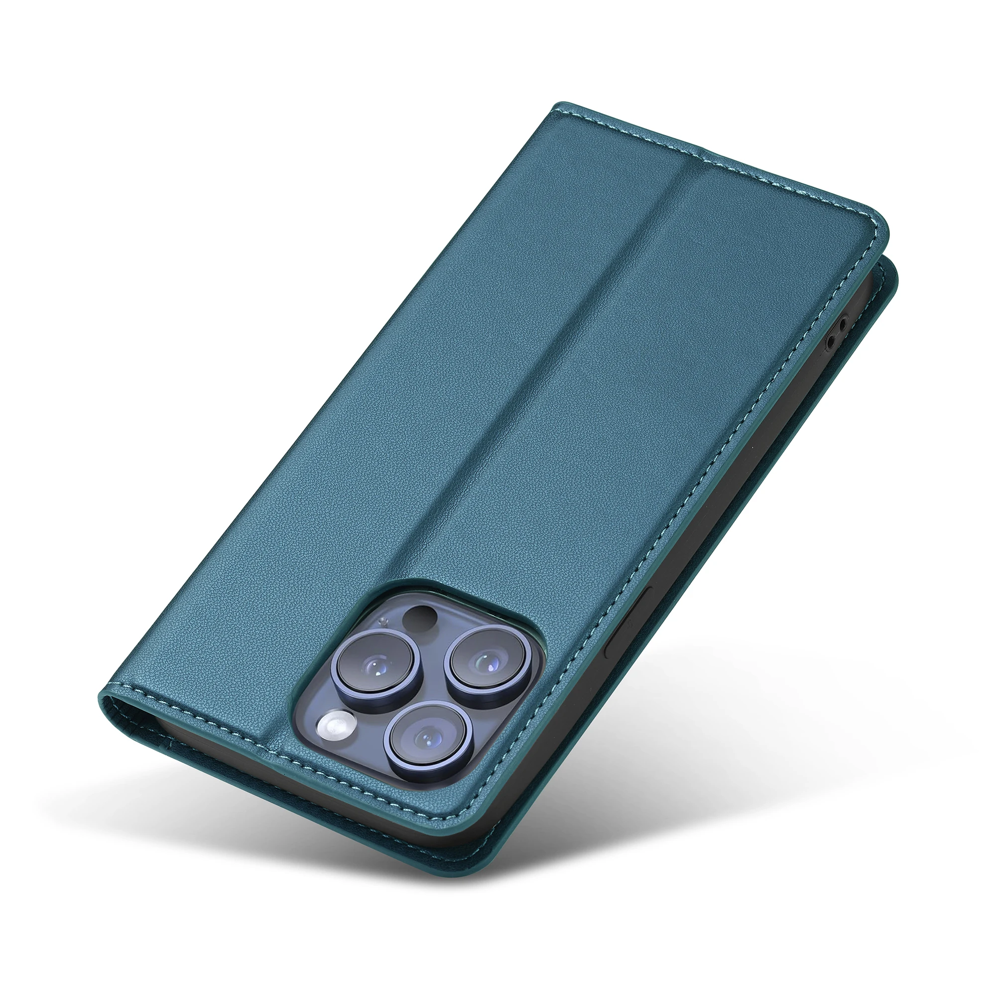 Premium Business Magnetic Flip Leather Card Holder Phone Case Cover