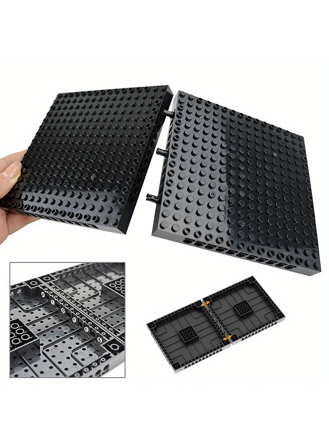 Конструктор детский 16x16 с отверстиями, 1 шт., 65803