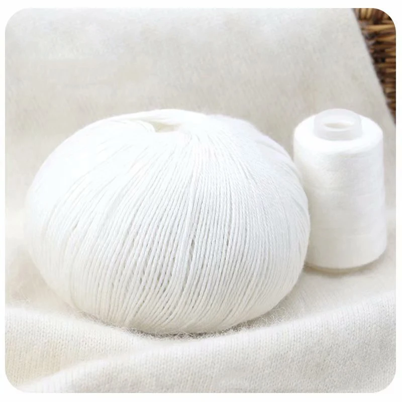 Description Picture 4 of item50+20g/Set Cashmere Yarns Hand-knitted Crochet Yarn Weaving Knitting Wool Yarn for DIY Cardigan Sweater Hat Scarf Blanket Thread