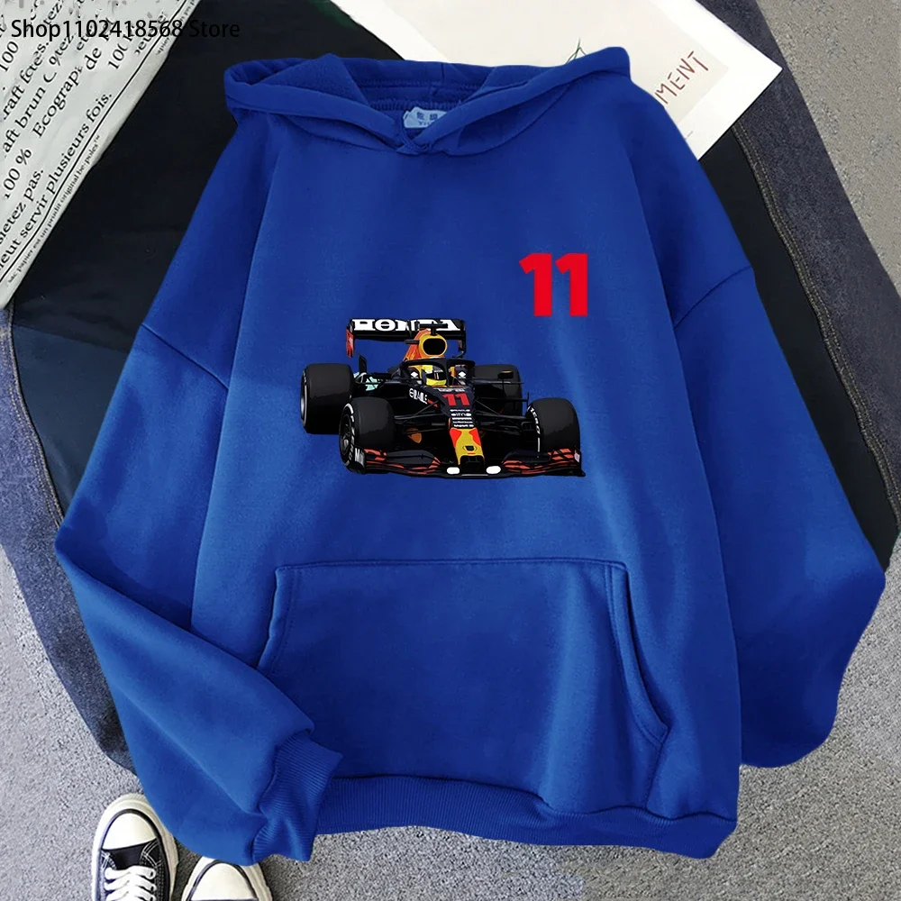 Mini F1 Car 11 Hoodies Hot Game Sweatshirts Cool Mens Clothes Men Women Harajuku Fashion Streetwear Male Y2k Tops Male Female