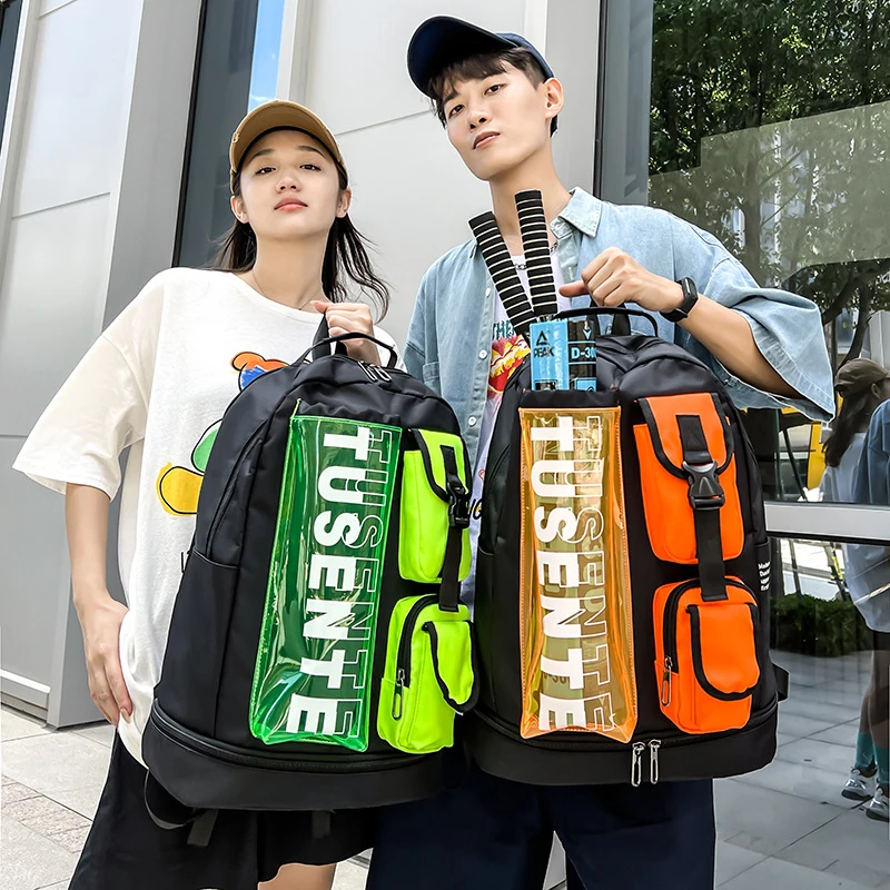Badminton Backpack Sports Men Large Capacity Travel Tennis Duffel Bag Women Outdoor Fitness Training Backpacks Y16A