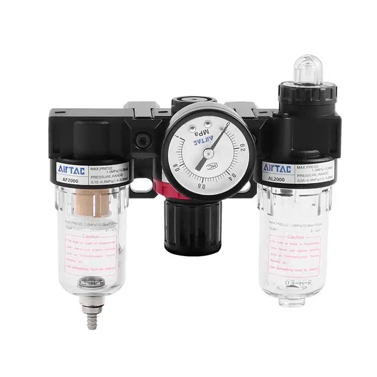 Filtro Separatore Olio-Acqua Per Compressore - Regolatore Di Pressione Con Manometro, AFC 2000 - Foto 11